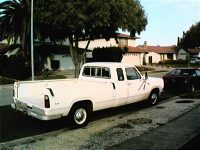 1973 - Dodge D200 Clubcab Custom Mike Deemer White
